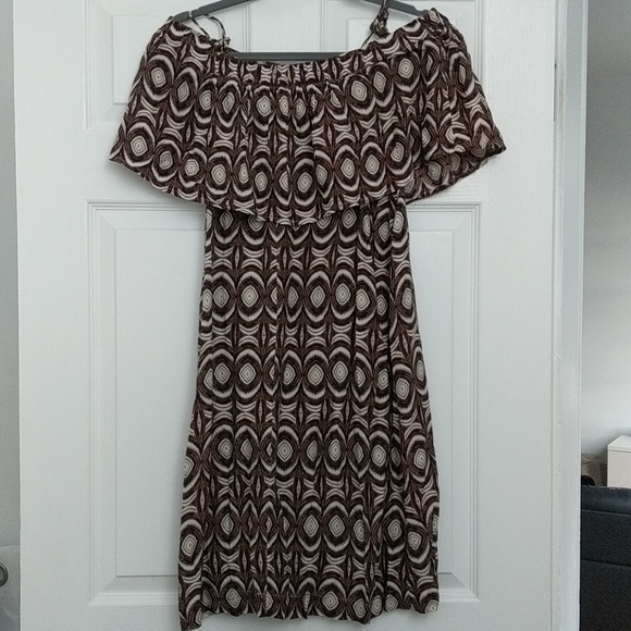 Off the shoulder mini dress. - Picture 3 of 3